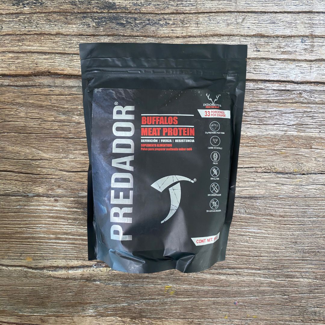 Proteína 100% carne de Bufalo