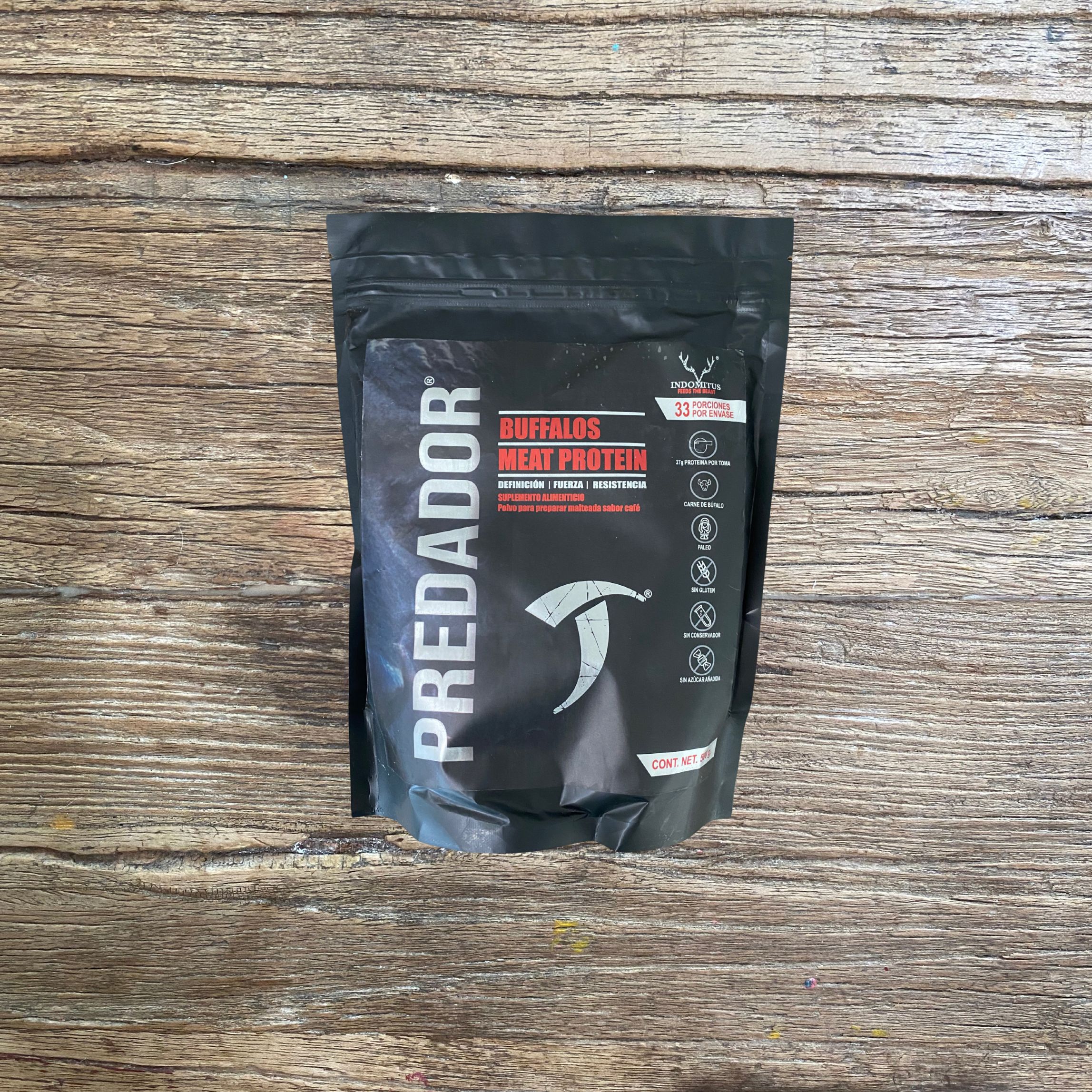 Proteína 100% carne de Bufalo